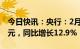 今日快讯：央行：2月末M2余额275.52万亿元，同比增长12.9%