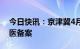 今日快讯：京津冀4月1日起全面取消异地就医备案