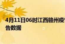 4月11日06时江西赣州疫情最新数据消息及赣州疫情最新报告数据