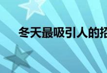 冬天最吸引人的招牌幸福就是一路携手