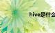 hive是什么知识介绍