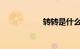 转转是什么知识介绍
