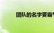 团队的名字要霸气十足知识介绍