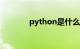 python是什么软件知识介绍