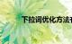 下拉词优化方法有哪些知识介绍