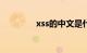 xss的中文是什么知识介绍