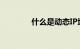什么是动态IP地址知识介绍