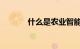 什么是农业智能系统知识介绍