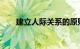 建立人际关系的原则有哪些知识介绍
