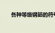 各种等级钢筋的符号怎么打知识介绍