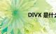 DIVX 是什么知识介绍