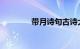带月诗句古诗大全知识介绍