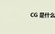 CG 是什么知识介绍