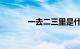 一去二三里是什么诗知识介绍