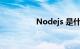 Nodejs 是什么知识介绍