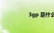 3gp 是什么知识介绍