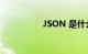 JSON 是什么知识介绍