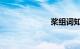 桨组词知识介绍
