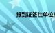报到证签往单位指什么知识介绍