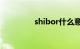 shibor什么意思知识介绍