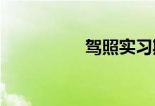驾照实习期到了要换证