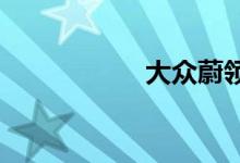 大众蔚领真的垃圾吗