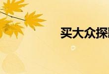 买大众探歌的都后悔啦