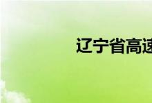 辽宁省高速公路路况查询