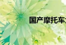 国产摩托车大排量的那个好