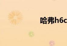 哈弗h6coupe毛病多