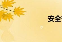 安全带的作用