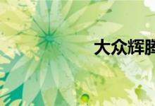 大众辉腾顶配多少钱