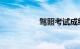 驾照考试成绩查询入口