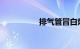排气管冒白烟尾气刺鼻