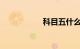 科目五什么时候实行
