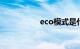 eco模式是什么意思啊