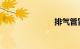 排气管冒黑烟
