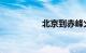 北京到赤峰火车时刻表