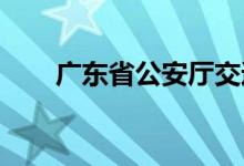 广东省公安厅交通管理局政务服务网