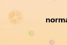 normal什么意思