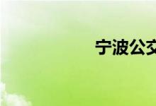 宁波公交车线路查询