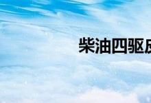 柴油四驱皮卡车5万以下