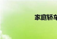 家庭轿车销量排行榜