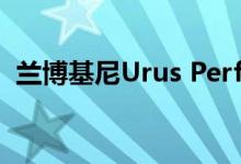 兰博基尼Urus Performante是一个新品种